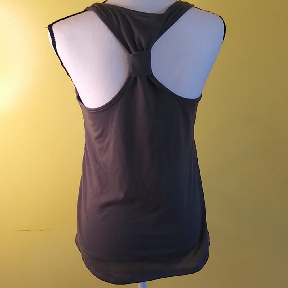 No Boundaries. Day Trip Sequins Tank Top Size M - Picture 4 of 13